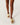 Lily Gold Leather Criss Cross Espadrille - Odissi - 5