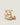 Lily Gold Leather High Wedge Espadrille - Odissi - 2