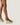 Lily Tan Leather High Wedge Espadrille - Odissi - 5