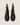 Faye Black Leather Chelsea Bootie - Odissi - 4