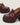 Gabriella Burgundy Leather Platform Loafer - Odissi - 3