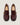 Gabriella Burgundy Leather Platform Loafer - Odissi - 4