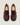 Gabriella Burgundy Leather Platform Loafer - Odissi - 4