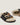Yuki Black Leather Flat Sandal - Odissi - 3