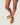 Yuki Gold Leather Flat Sandal - Odissi - 5