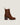 Grace Dark Brown Leather Chelsea Bootie - Odissì