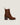 Grace Dark Brown Leather Chelsea Bootie - Odissi