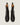 Grace Black Leather Chelsea Bootie - Odissi - 4