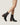 Grace Black Leather Chelsea Bootie - Odissi - 5