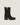 Hailey Black Leather Biker Boot - Odissi - 1