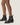 Ornella Black Leather Bootie - Odissi - 5