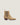 Ella Natural Suede Leather Bootie - Odissi