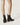 Ella Brown Python-effect Leather Bootie - Odissi - 5