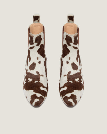 Ella Cow Fur Ankle Boot - Odissi - 4
