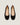 Lou Black Suede Leather Ballerina - Odissi - 4