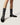 Lou Black Suede Leather Ballerina - Odissi - 5