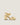 Brianne Gold Leather Platform Sandal - Odissi - 1