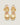 Brianne Gold Leather Platform Sandal - Odissi - 4