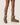 Rose Military Green Nylon Faux-Fur Lined Winter Boot - Odissi - 5