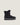 Rose Black Nylon Faux-Fur Lined Winter Boot - Odissì