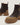 Ornella Dark Brown Rubber Lugged-Sole Bootie - Odissi - 3