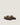 Jane Dark Brown Faux-Fur Grainy Goat Leather Loafer - Odissì - 2