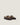 Jane Dark Brown Faux-Fur Grainy Goat Leather Loafer - Odissi - 2