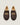 Jane Dark Brown Faux-Fur Grainy Goat Leather Loafer - Odissi - 4