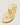 Olivia Gold Leather Thong Sandal - Odissi - 3