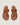 Olivia Tan Leather Thong Sandal - Odissi - 4