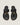 Olivia Black Leather Thong Sandal - Odissi - 4