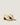 Olivia Gold Leather Thong Heel Sandal - Odissi - 2