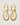 Olivia Gold Leather Thong Heel Sandal - Odissi - 4