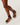 Lily Black Leather Mid Wedge Espadrille - Odissi - 5