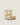 Lily Gold Leather High Wedge Espadrille - Odissi - 2