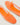 Louise Orange Fabric Mesh Ballerina - Odissi - 3