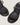 Jackie Black Leather Flat Sandal - Odissi - 3