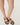 Jackie Black Leather Flat Sandal - Odissi - 5