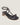 Jackie Black Leather Heel Sandal - Odissi - 3
