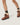 Heidi Brown Shearling Leather Hiking Boot - Odissi - 5