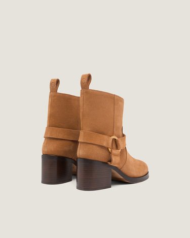 Hailey Low Suede Biker Boot - Odissi - 2