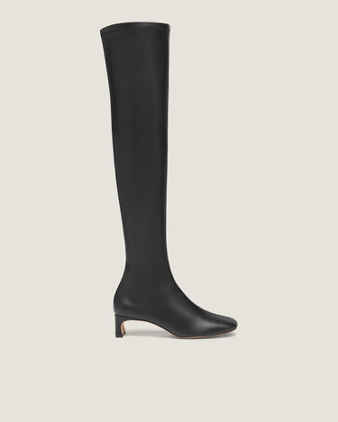 Francoise Leather High Stretch Over The Knee Boot - Odissi