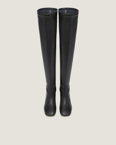 Francoise Leather High Stretch Over The Knee Boot - Odissi - 4