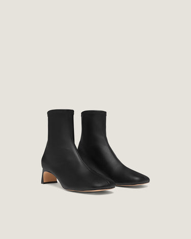 Francoise Leather Low Stretch Bootie - Odissi - 2