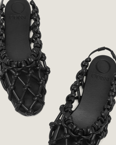 Viviane Knotted Sling Back Ballerina - Odissi - 3